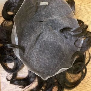 Men and women lace hair piece . For Alopecia or Balding  clients
